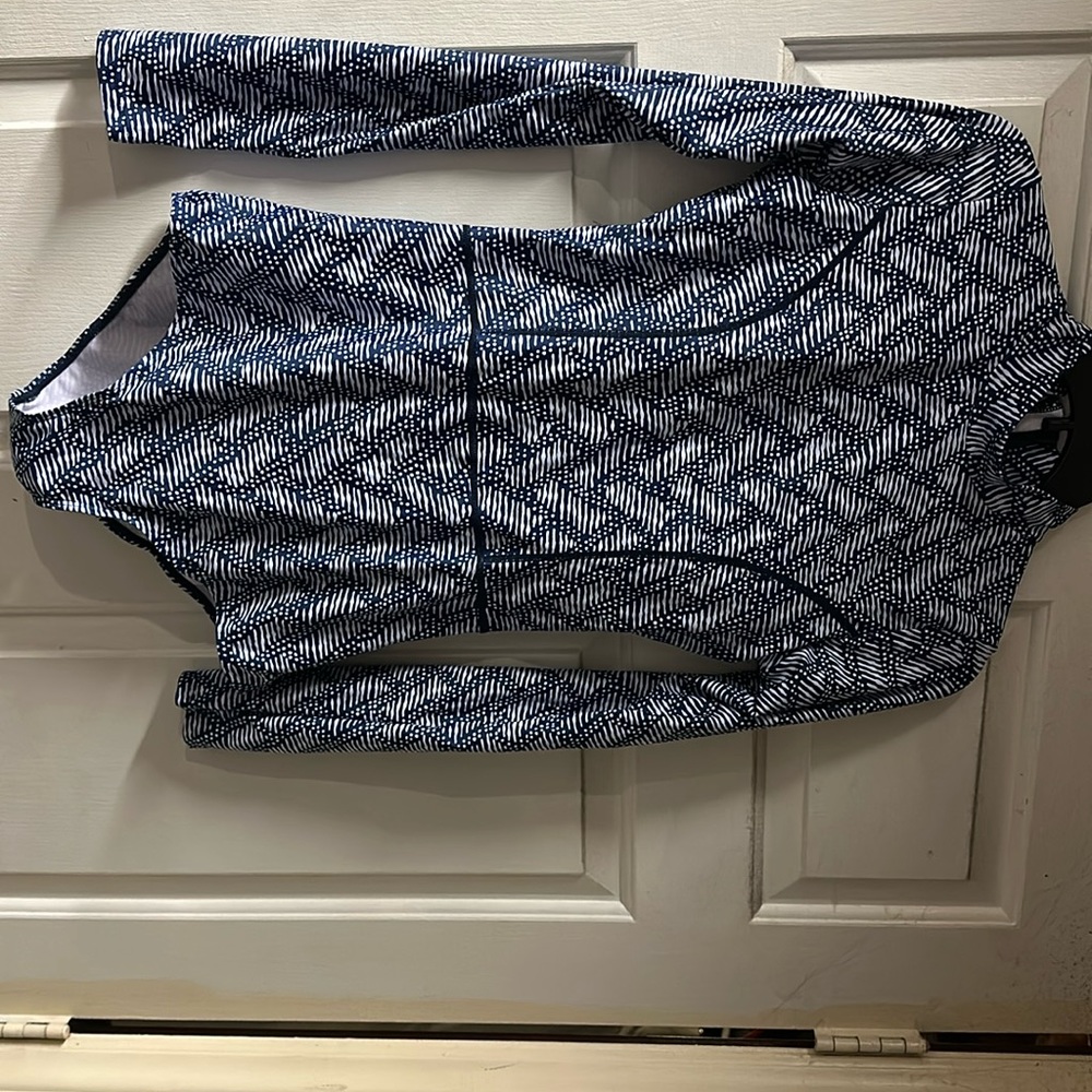 Long sleeve one piece bathing suit